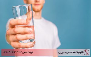 Drinking water to reduce the side effects of physiotherapy
